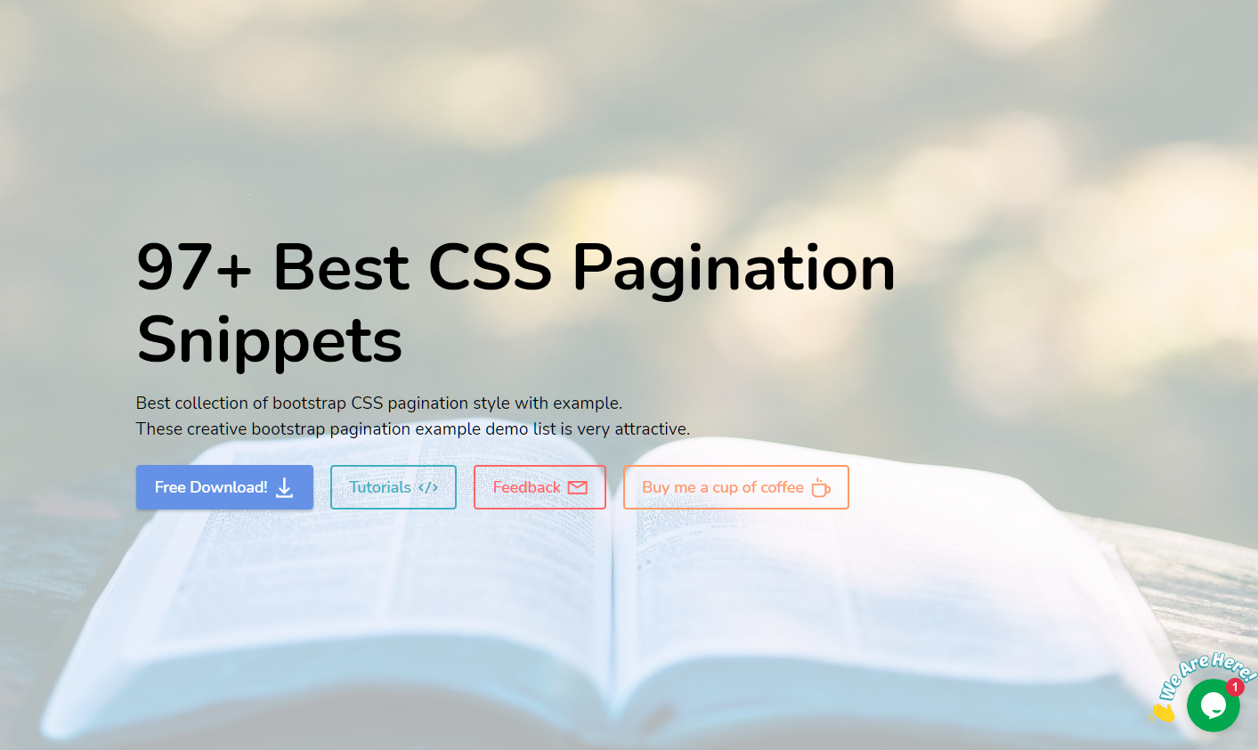 GitHub - Casper392945/best-css-pagination-snippets: 97+ Best CSS ...